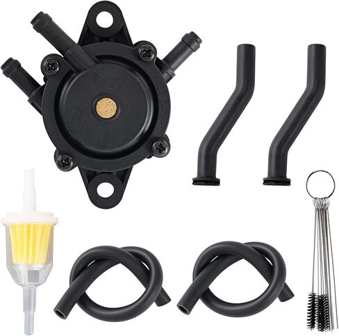 808656 Fuel Pump Compatible with BS Lawn Mower Tractor with Fuel Filter Vacuum Hose Fuel Line Replace for 491922 691034 692313 808492 808656 808281 808322 557033 in Kuwait