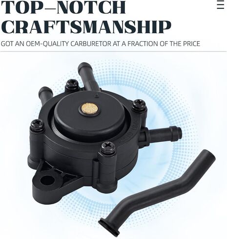 808656 Fuel Pump Compatible with BS Lawn Mower Tractor with Fuel Filter Vacuum Hose Fuel Line Replace for 491922 691034 692313 808492 808656 808281 808322 557033 in Kuwait