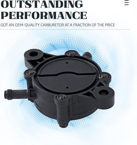 808656 Fuel Pump Compatible with BS Lawn Mower Tractor with Fuel Filter Vacuum Hose Fuel Line Replace for 491922 691034 692313 808492 808656 808281 808322 557033 in Kuwait