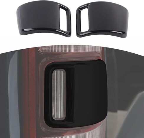 for RAM Tail Lights Cover Trim for RAM 1500 2018-Present Chrome Exterior Accessories 2pcs in Saudi Arabia