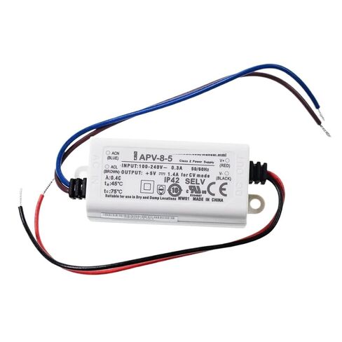 1pcs APV-8-5 5V/1.4A Constant Voltage Design 7W Single Output LED Switching Power Supply(APV-8-5V) in Saudi Arabia