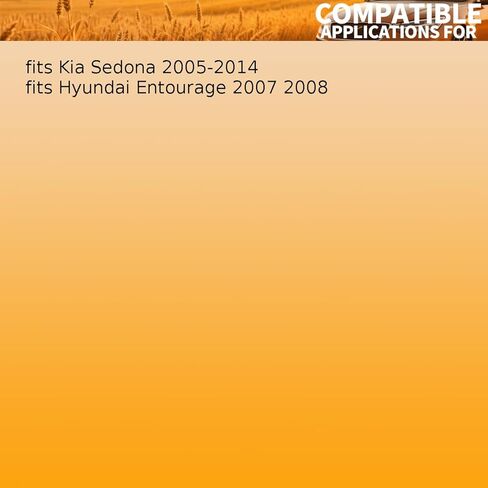 1 Piece Engine Cooling Fan Module fits Hyundai Entourage 2007 2008 fits Kia Sedona 2005 2006 2007 2008 2009 2010 2011 2012 2013 2014 in Kuwait