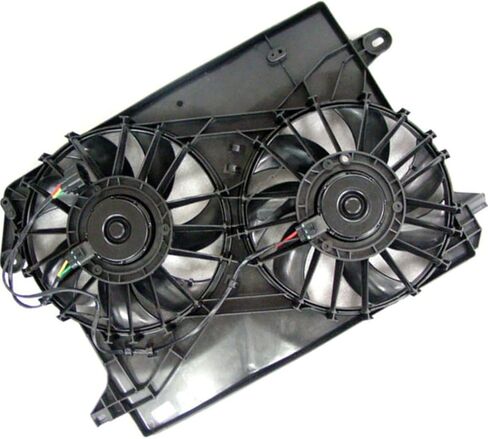 قطعة واحدة من مجموعة مروحة الرادياتير والمكثف المزدوجة تناسب كرايسلر 300 2005 2006-2009 تناسب دودج تشالنجر، الشاحن، ماغنوم 2005-2010 استبدال 5137715AA، 5174358AA، 5137717AB in Saudi Arabia