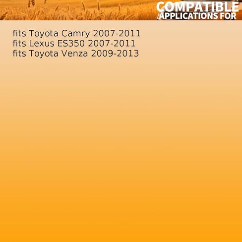 1 x Dual Radiator and Condenser Fan Assembly fits Lexus ES350 2007 2008 2009 2010 2011 fits Toyota Camry,Venza 2007 2008-2013 Replacement 163630A150, 163630P030, 16361AD030 in Saudi Arabia