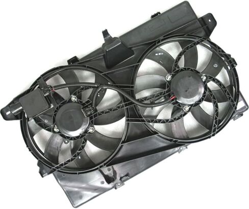 1 X Dual Radiator and Condenser Fan Assembly fits Ford Edge 2007 2008 2009 2010 2011 2012 2013 fits Lincoln MKX 2007 2008 2009 2010-2013 Replacement 7T4Z8C607A, CT4Z8C607B in Saudi Arabia