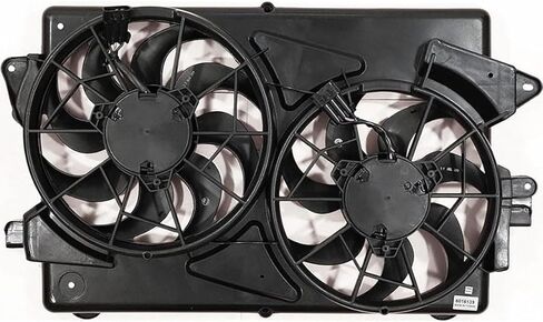 1 PCS Dual Radiator and Condenser Fan Assembly fits Chevrolet Equinox 2005 in Saudi Arabia