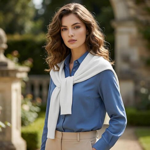 Women's Knitted Shawl Wrap Sweater Shoulder Shawls Scarf Cape Fashion Versatile Accessory for Travel Gift for Mom Daughter Party Office Evening in Kuwait