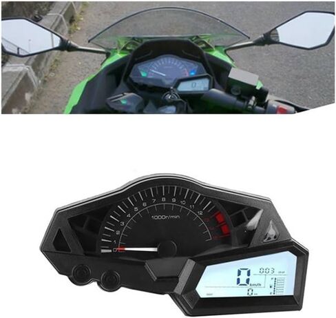 Digital Tachometer for for Ninja 300 EX300A 2013-2015 Motorcycle Speedometer Oil Gauge Gauges Cluster Speedometer Tachometer Instrument in Saudi Arabia