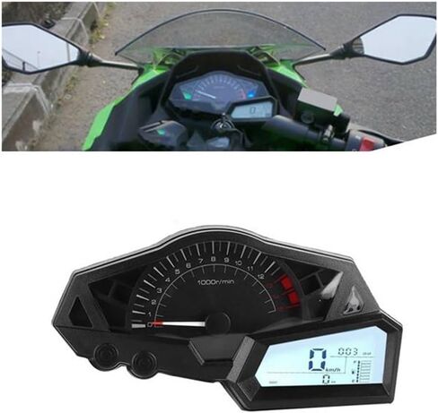 Digital Tachometer for for Ninja 300 EX300A 2013-2015 Motorcycle Speedometer Oil Gauge Gauges Cluster Speedometer Tachometer Instrument in Saudi Arabia