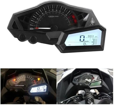 Digital Tachometer for for Ninja 300 EX300A 2013-2015 Motorcycle Speedometer Oil Gauge Gauges Cluster Speedometer Tachometer Instrument in Saudi Arabia
