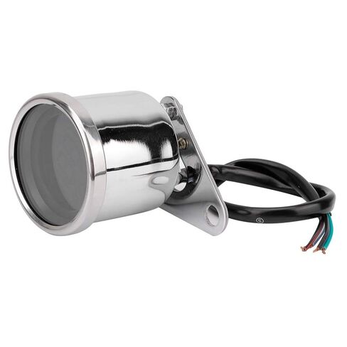 LCD Motorcycle Tachometer Gauge Odometer Speedometer for All Types of Motorcycle (Electroplated Silver) in Kuwait