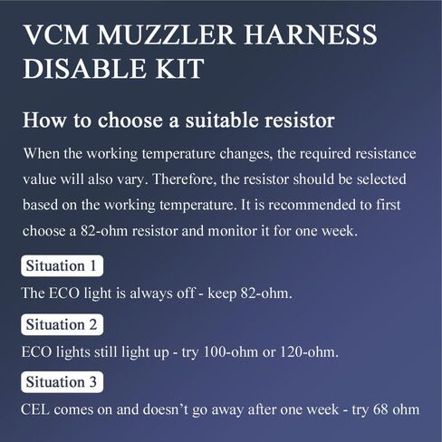 VCM Muzzler for Honda Odyssey 2007+, Pilot 2009+, Accord 2008+, Ridgeline 2007+, Acura 2013+, 3.5L V6, 30cm Harness Plug, Updated Adjustable Dial for Stable VCM Disable & Engine Performance in Saudi Arabia