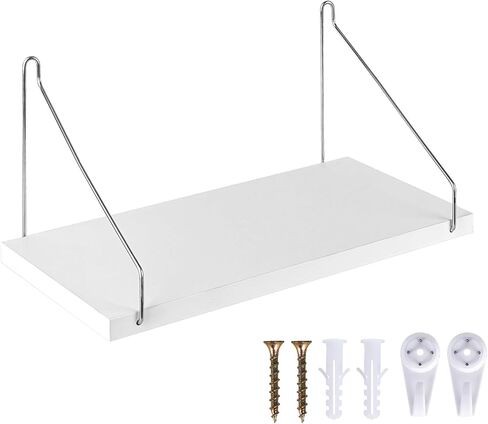 Wood Wall Shelves, Floating Shelves for Mini Projector, Storage Hanging Shelf for Living Room, Bathroom, Bedroom. in Kuwait