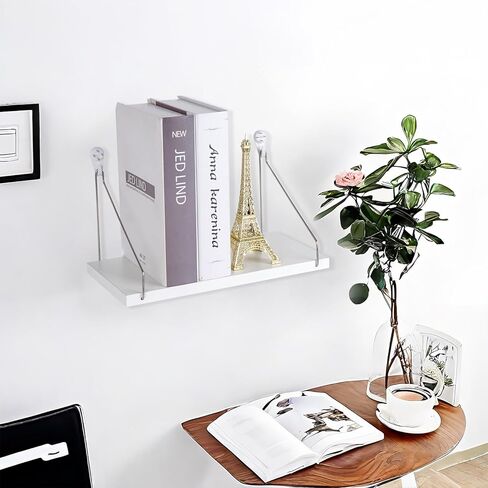 Wood Wall Shelves, Floating Shelves for Mini Projector, Storage Hanging Shelf for Living Room, Bathroom, Bedroom. in Kuwait