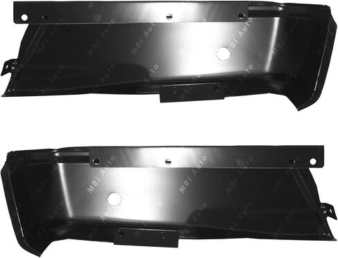 MBI AUTO - Primered, Rear Bumper Cover Face Bar Ends for 2015-2020 Ford F150 w/Park Assist 15-20, FO1102383 in Saudi Arabia