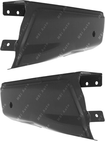 MBI AUTO - Primered, Rear Bumper Cover Face Bar Ends for 2015-2020 Ford F150 w/Park Assist 15-20, FO1102383 in Saudi Arabia
