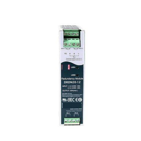 1pcs DRDN20 Series DC12V 24V 48V 30A Redundancy Module DIN Rail Power Supply for Redundant of 24V(DRDN20-12V) in Saudi Arabia