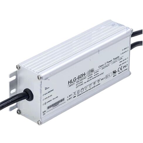 1 قطعة LED تحويل التيار الكهربائي HLG-60H-24V/15B/20B/24B/36B/54B/48B/42B/54B(HLG-60H-36B) in Saudi Arabia