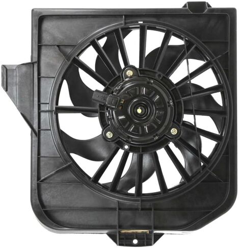 For Chrysler Town & Country 2001 02 03 04 2005 Condenser Cooling Fan Assembly | Front | Replacement For CH3113102 | 4809170AF in Saudi Arabia