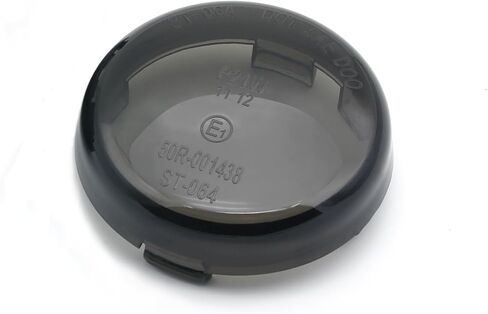Smoked Turn Signal Lens for Harley Deuce-Style Snap On Street Glide FLHX Replacement lens for OEM #6897300-4 - Pack(smoke-2) in Kuwait