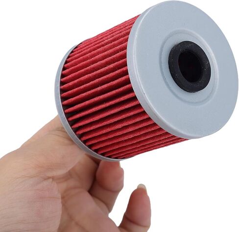 Motorcycle Oil Filter Compatible with Kawasaki KLR650 HF123 123 Bayou 300 Oil Filter 220 250 KLF220 KLF250 KLF300 KLF300A KLF300B KLF300C KLX250 KLX650A KLX650C KLX650D in Kuwait