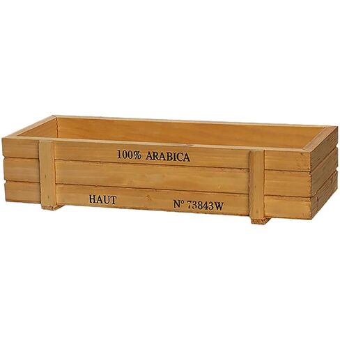 PRETYZOOM Rustic Wooden Bar Wine Tool Organizer Box 8.66X3.54X1.96 Inches Handmade Storage Case for Cocktail Utensils and Bitters Bottles in Saudi Arabia
