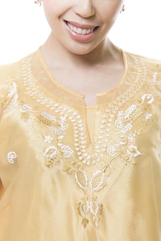 Women's Kimona Gold 001 - Filipiniana in Saudi Arabia