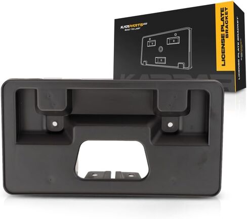 KarParts360 for Honda CR-V 2007 2008 2009 Bumper License Bracket Front | Polypropylene | Glass Fiber | Replacement for HO1068105 | 71145-SWA-A00 in Saudi Arabia