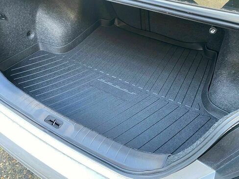 Cargo Liner - Trunk Mat for Nissan Altima 2013-2025 – Weather-Resistant Trunk Mats for Cars with Raised Lip – Non-Slip Car Trunk Mat Rubber – Easy to Install – Laser Pre-Cut Design in Saudi Arabia