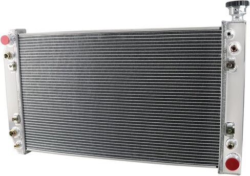 Full Aluminum Radiator Compatible with 1988-1999 Chevy GMC C/K/V/R 1500 2500 3500 Suburban Blazer 5.0L 5.7L V8 4.3L V6 3 Row Core Crossflow Radiators Silverado Cheyenne Sierra WT in Saudi Arabia