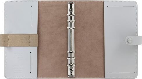 Filofax The Original Organizer, A5 Size, Stone - Leather, Six Rings, Week-to-View Insert, Multilingual (C026067) in Saudi Arabia