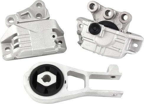 Engine Motor Mount Compatible with 2016-2018 500X, 2015-2020 Renegade, 2017 2018 2019 2020 Compass, 2015-2018 Ram promaster City 2.4L, Replace for A5862 A5898 A5987, 3pc in Saudi Arabia