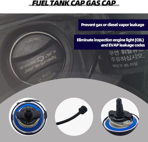 Gas Cap Fuel Tank Cap Fits For Cooper Mini Cooper Clubman Countryman Paceman Fits For BMW 128I 135I 228I 230I 320I 323I 325CI 325I 325XI 328I Repl.16117222391 10844 31848 in Kuwait