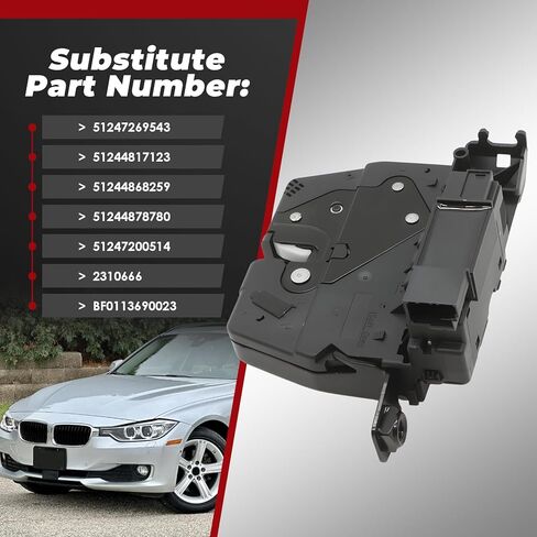 51247269543 Rear Trunk Latch Lock Actuator Compatible with 320i 328i 330i 535i 550i M5 730Li 740Li 750Li 760Li 4.4T xDrive28i xDrive30d xDrive35i xDrive40e xDrive50i X5 2009-2018 in Saudi Arabia