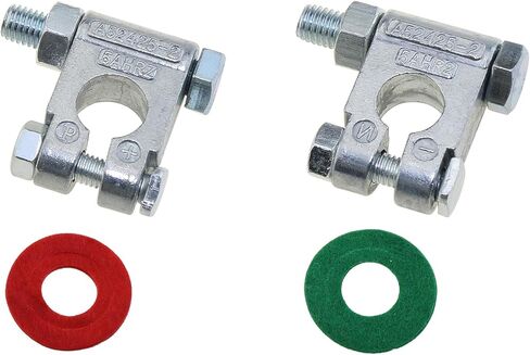 Military Spec Battery Terminal Ends, Top Post Battery Terminal Set for Marine, Car, RV and Vehicles (1 Pair) in Saudi Arabia