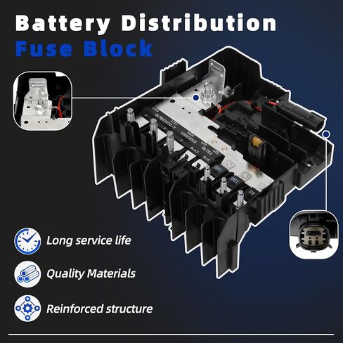 Battery Distribution Fuse Block 84646134 Compatible with Chevy Silverado GMC Sierra 1500 1500LTD 2500HD 3500HD 2019-2024 Replace OE 84493556 85015808 in Kuwait