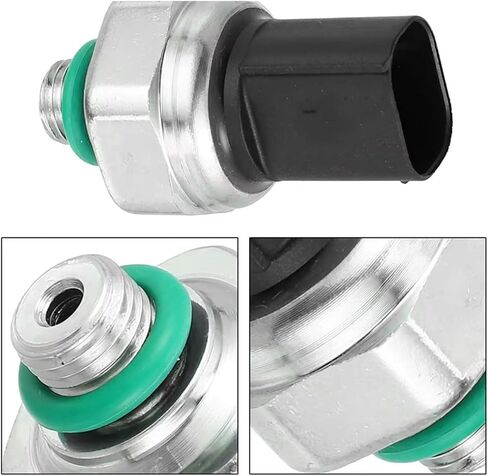 A/C Pressure Switch Compatible with BMW for M6 2006-2018 for X1 2013-2018 OEM： 64539323658 Automobile Sensor Conditioning Pressure Parts Accessories in Saudi Arabia