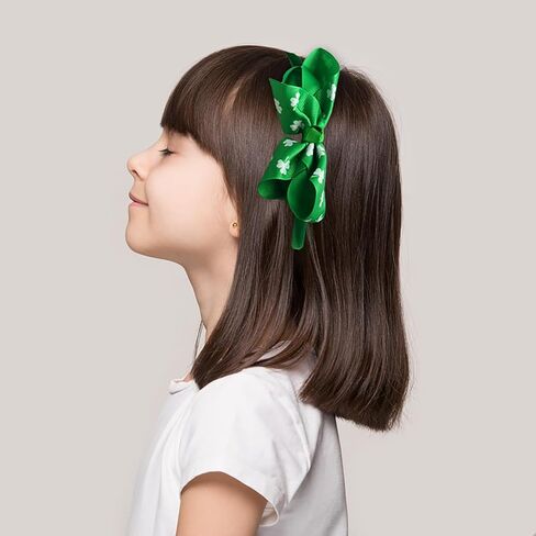 Ecuupas Green St. Patrick’s Day Headbands Shamrock Hairband Bow Clover Leprechaun Hair Hoop Design Luck Of The Irish Hair Accessories For Women Girls Toddler Head St. Patrick’s Day Wear Gifts in Kuwait