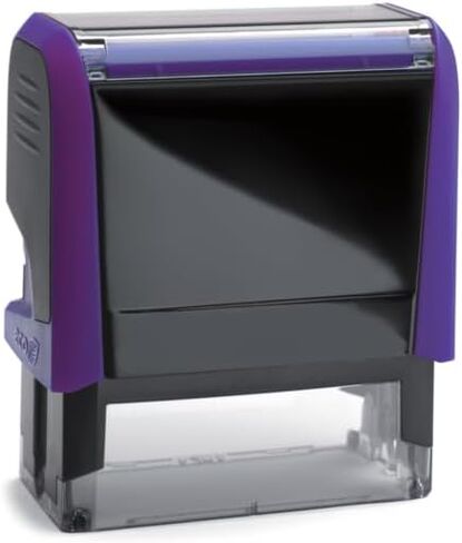 New York Notary Stamp | Hubco 4913 Self-Inking Stamp (Purple) in Saudi Arabia