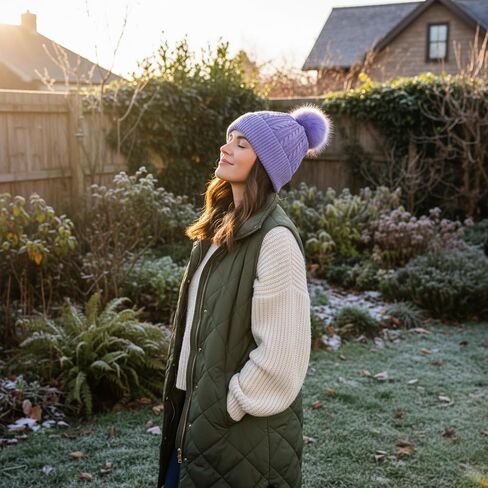6 Pcs Women Winter Hats Beanies Pom Pom Hats Knit Cap Snow Ski Soft Warm Ski Cap for Women Men Warm Winter in Saudi Arabia