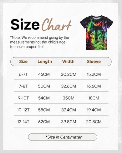 Boys 3D Print T-Shirts Girls Summer Colorful Design Graphic Tee Kids Crewneck Short Sleeve Causal Tops in Saudi Arabia
