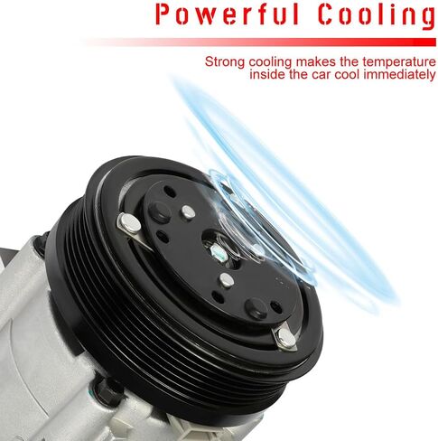 cciyu Air Conditioning Compressor for Ford Contour 2.5L 1995-2000 for Ford Contour 2.0L 2000 AC Compressor for Car in Saudi Arabia