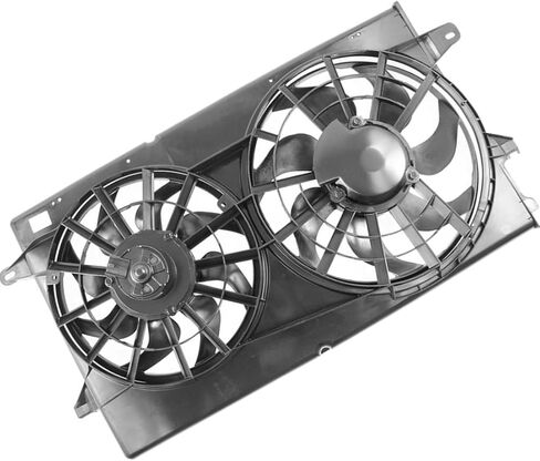 1 Piece Dual Radiator and Condenser Fan Assembly Replacement F78Z8C607BA fits Ford Windstar 1995 1996 1997 1998 in Kuwait