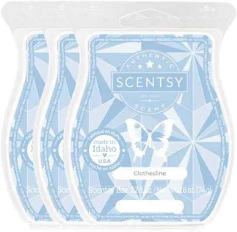 clothesline, شمع ScentsyHome لتدفئة العطر بوزن 3.2 أونصة، 3 عبوات (3) in Saudi Arabia