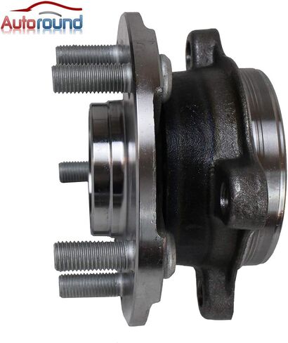 Autoround 513257 [عبوتان] محمل العجلة الأمامية ومجموعة المحور تناسب Scion tC/xB، Toyota RAV4/Prius V/Corolla iM، Lexus HS250h، تناسب جانب الركاب للسائق، 5 عروة in Saudi Arabia