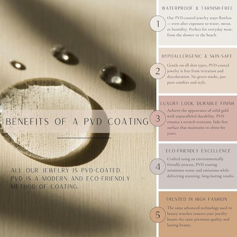 أقراط اللؤلؤ للنساء | مجوهرات ذهبية مقاومة للماء وخالية من التشويه | أقراط هوجي للنساء | أقراط مضادة للحساسية | مطلية بالذهب عيار 18 قيراطًا بتقنية PVD | أقراط الذهب | هوجي هوبس in Kuwait