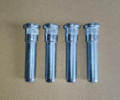 4PCS M14x1.50 Serrated Wheel Studs Bolt 610-783 15.8mm Knurl 63.6mm Length Replacement for 2012-2024 Dodge RAM 2500 Front or Rear & RAM 3500 2WD 4WD 6509866AA in Saudi Arabia