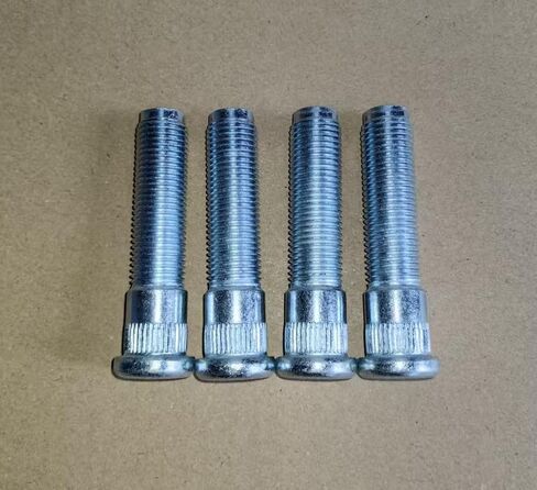 4PCS M14x1.50 Serrated Wheel Studs Bolt 610-783 15.8mm Knurl 63.6mm Length Replacement for 2012-2024 Dodge RAM 2500 Front or Rear & RAM 3500 2WD 4WD 6509866AA in Saudi Arabia