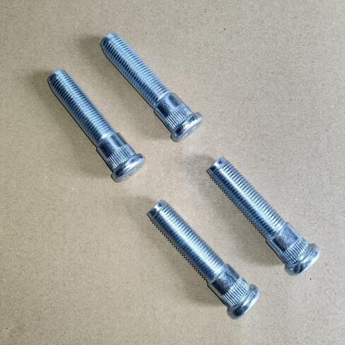 4PCS M14x1.50 Serrated Wheel Studs Bolt 610-783 15.8mm Knurl 63.6mm Length Replacement for 2012-2024 Dodge RAM 2500 Front or Rear & RAM 3500 2WD 4WD 6509866AA in Saudi Arabia