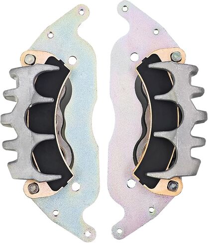 ماسك الفرامل الأمامي الأيسر والأيمن مع وسادات ملبدة متوافقة مع Polaris SxS RZR-Turbo RZR-PRO-XP General-XP-4-1000 (2016-2022) يستبدل # 1912473 1912474 1913239 1913240 in Kuwait